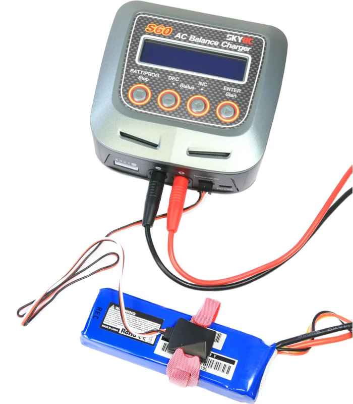 SkyRC Temperature Sensor Cable & Strap - Image 2