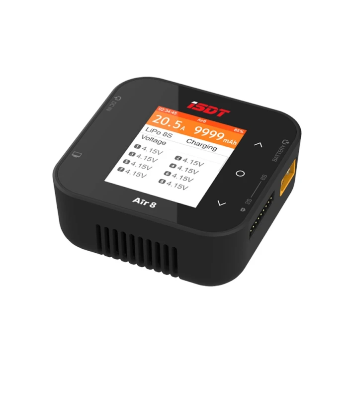 ISDT Air 8 DC Portable Smart Balance Charger 500W 20A 1-8S - Image 2