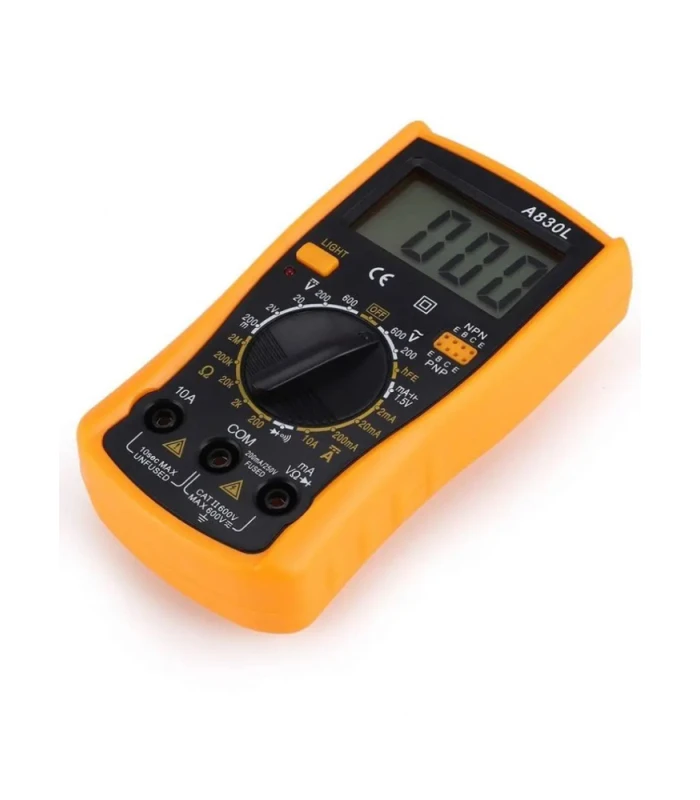 CHY A830L Digital Multimeter w/Backlit Display - Image 3