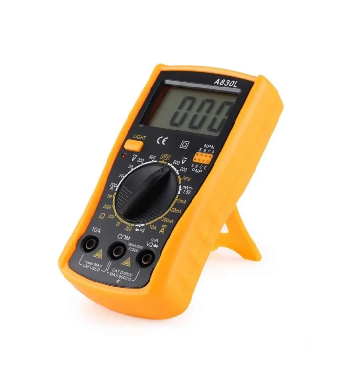 CHY A830L Digital Multimeter w/Backlit Display - Image 2