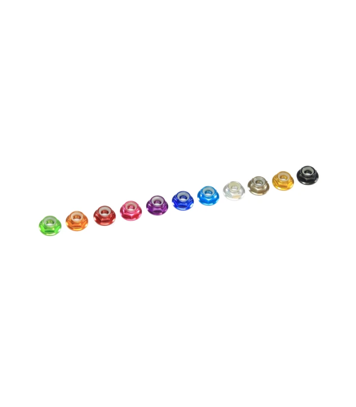 Low Profile M5 Aluminium Anodised Prop Lock Nut - CW / CCW (1pc) - Image 1
