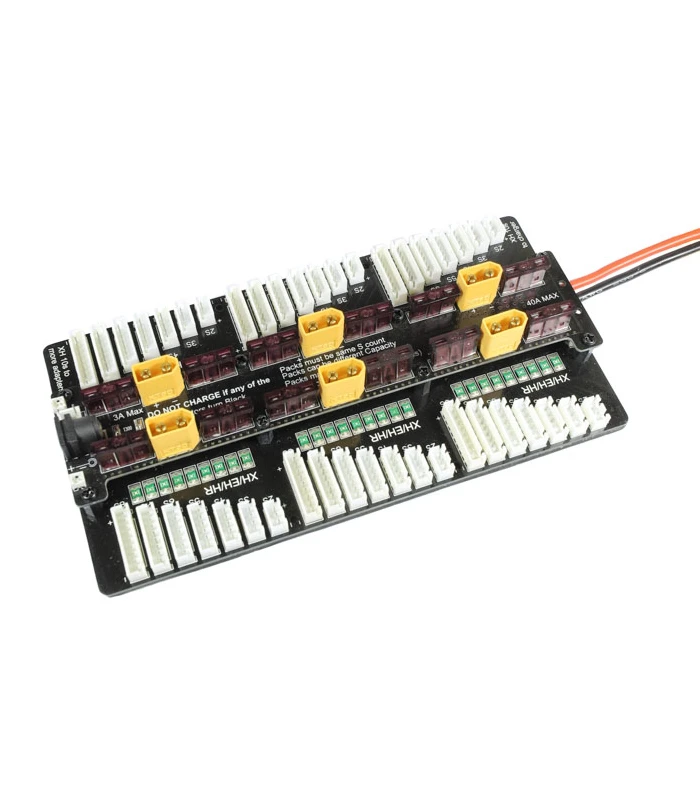 XT60 40A Fused Parallel Charging Board 2-8S LiPo