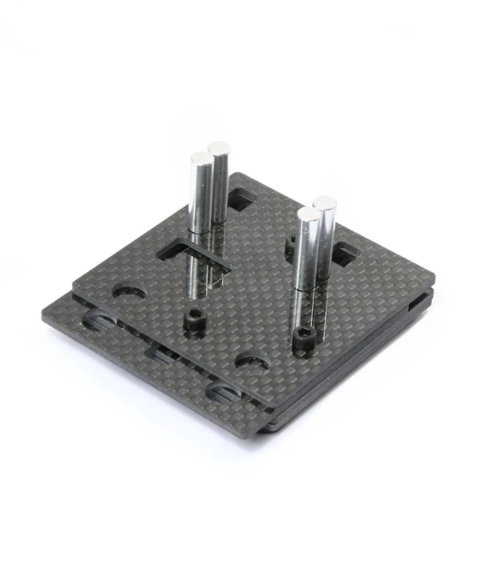 Self-Clamping Carbon Fibre Soldering Jig