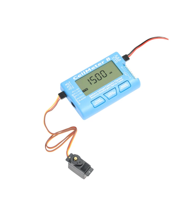 CellMeter 8 - with Servo Tester Function