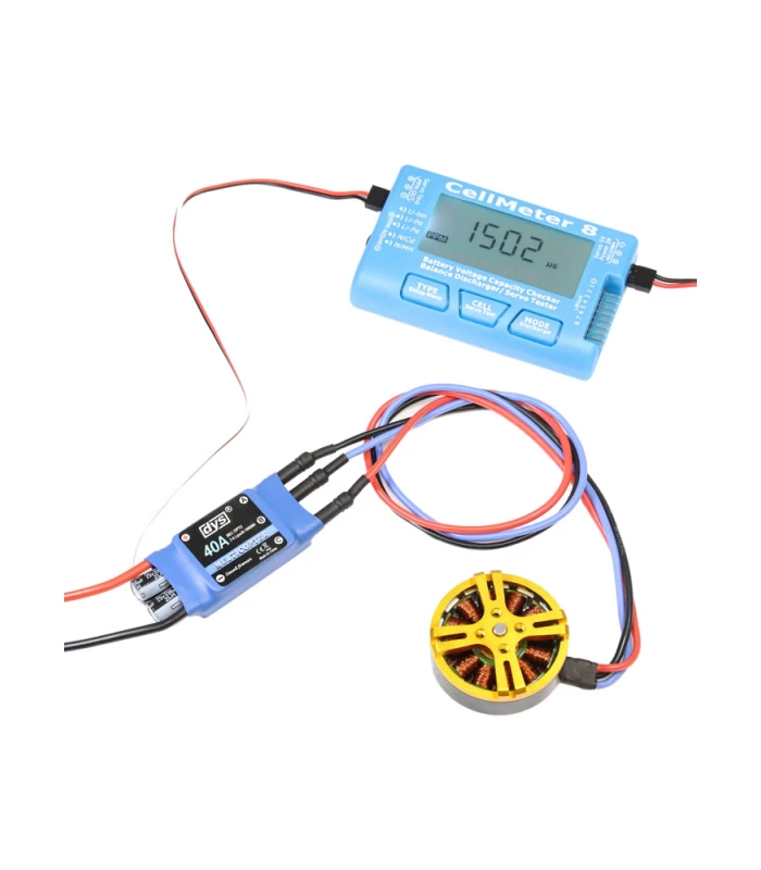 CellMeter 8 Set Motor Spin Direction