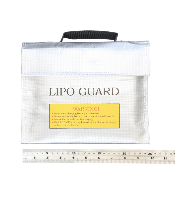 Fireproof LiPo Guard Sack with Carrying Handle for Large Batteries