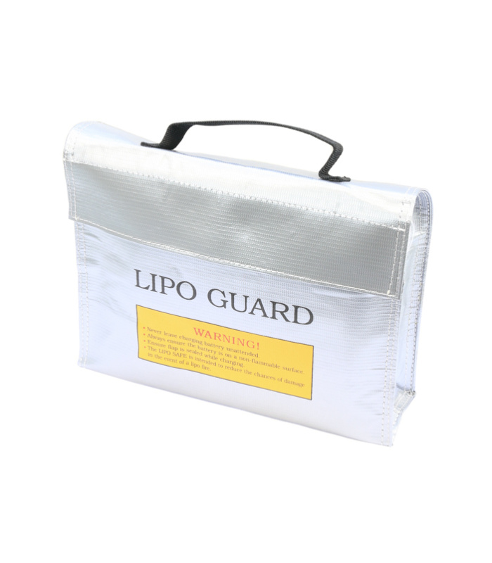 Extra Large LiPo Guard Fireproof Charge Bag with Carrying Handle 24x18x6.5cm