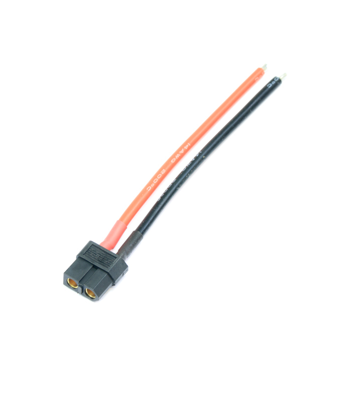 GTIWUNG 4 paar XT30 vrouwelijke mannelijke connector met 15 cm siliciumdraad, 16 AWG, 2 paar XT30 Bullet Connectors Plugs met krimpbaar voor RC Lipo