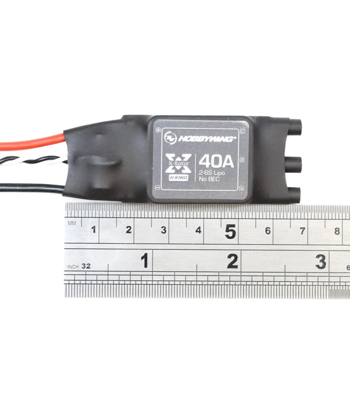 Hobbywing XRotor 40A Size