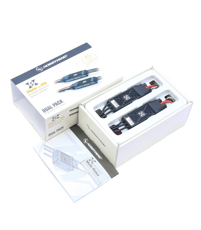 Hexacopter Octocopter Heavy Lift Multirotor ESC Hobbywing XRotor Pro 40A
