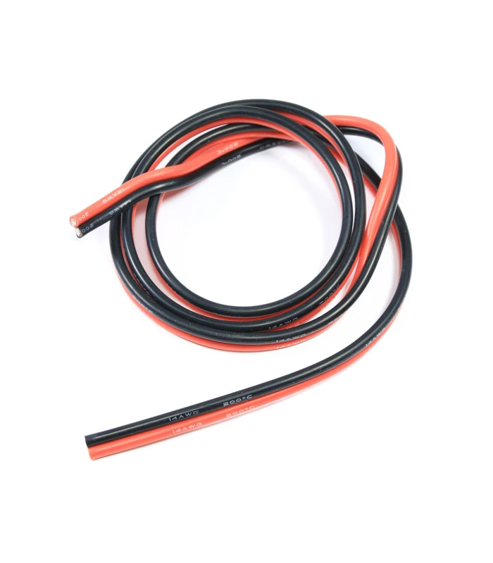 Silicone Wire Red/Black (1mtr)