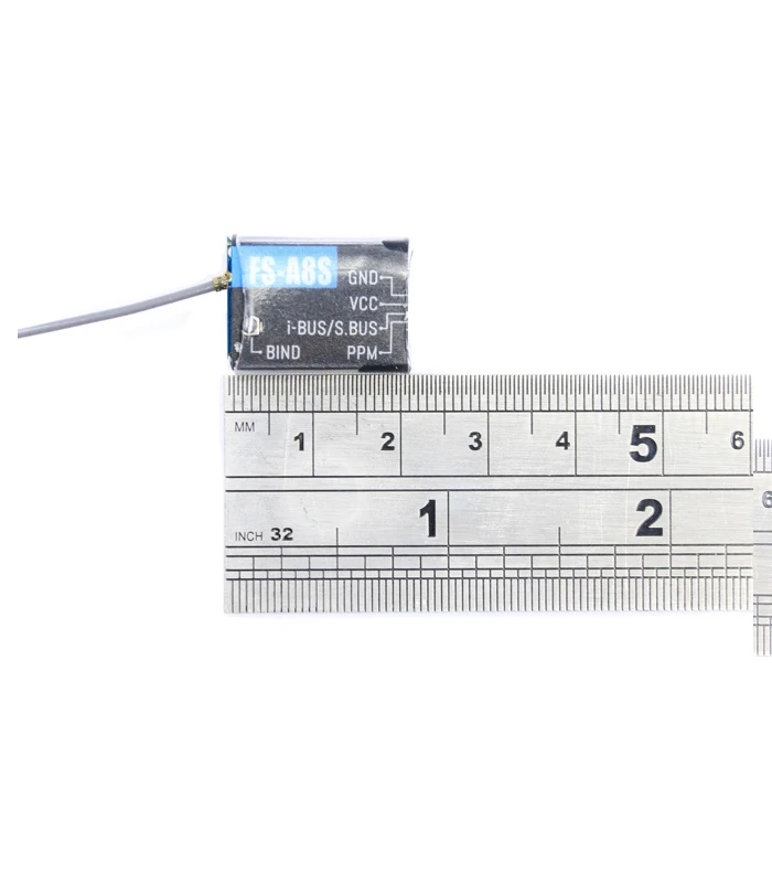 FlySky FS-A8S Rx Dimensions