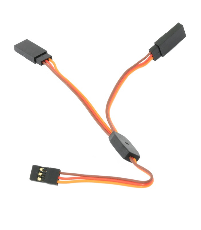 15CM Y Servo Lead Splitter - Fits JR Spektrum HITEC