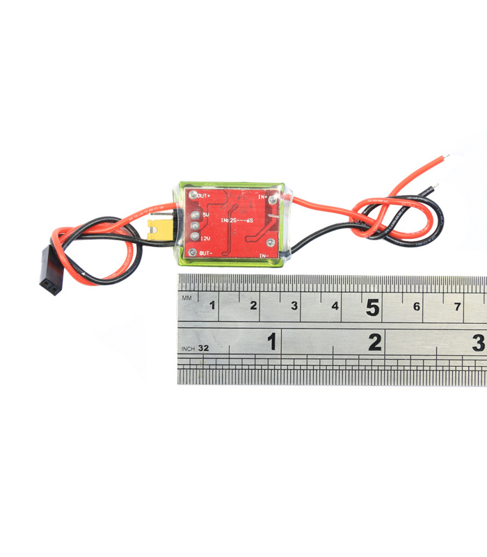 2A 2-6S Input UBEC with Switchable 5V/12V Output