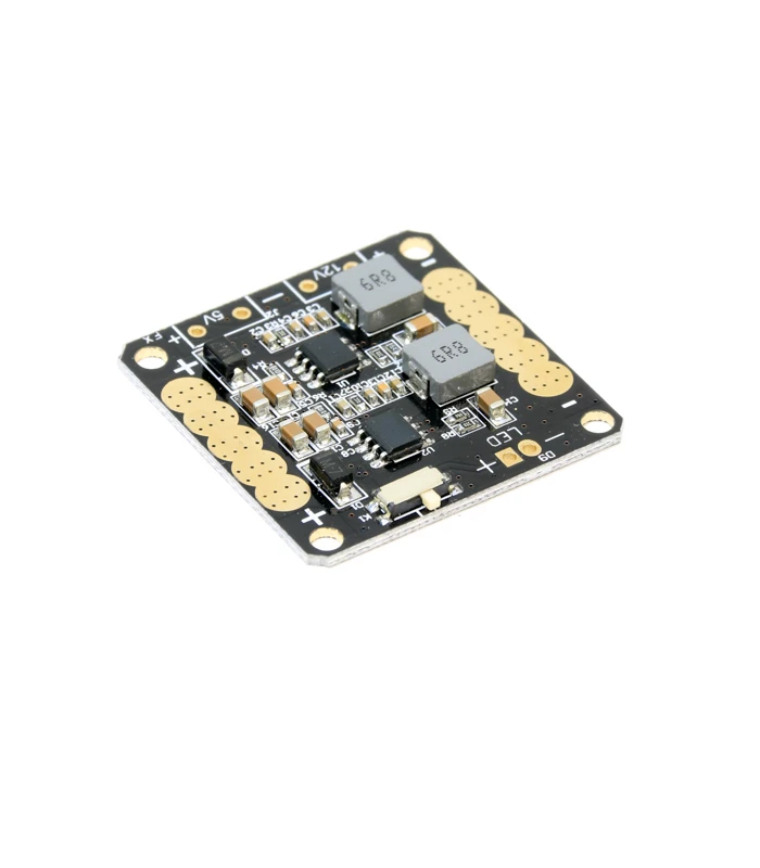 CC3D PDB V2 with SMD BECs and Led Switch