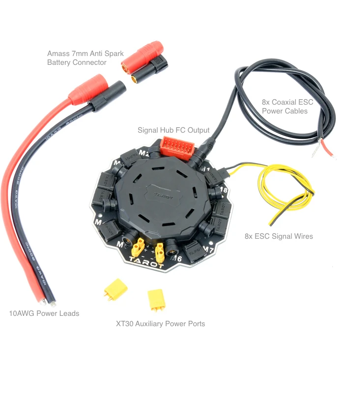Tarot Octocopter Power Distribution Board Signal Hub - TL8X018 - Image 5