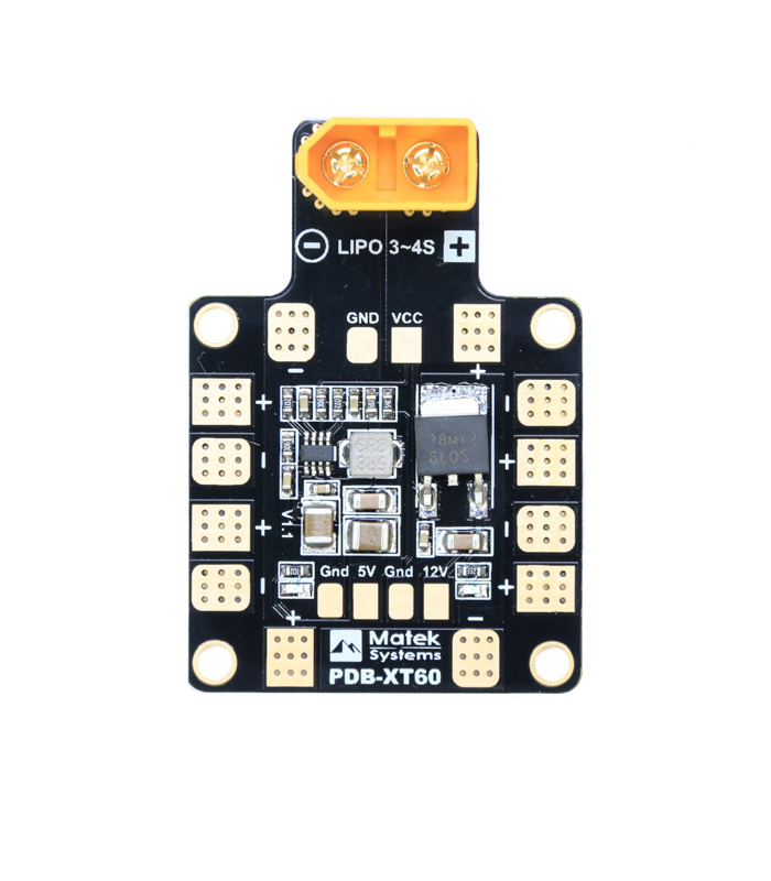 Quadcopter PDB with Side XT60 Connector