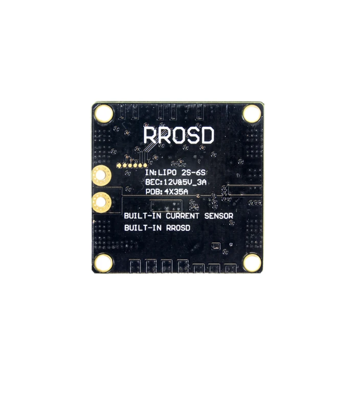 PROSD Power Distribution Board PDB with 12V / 5V BECs & OSD - Image 3