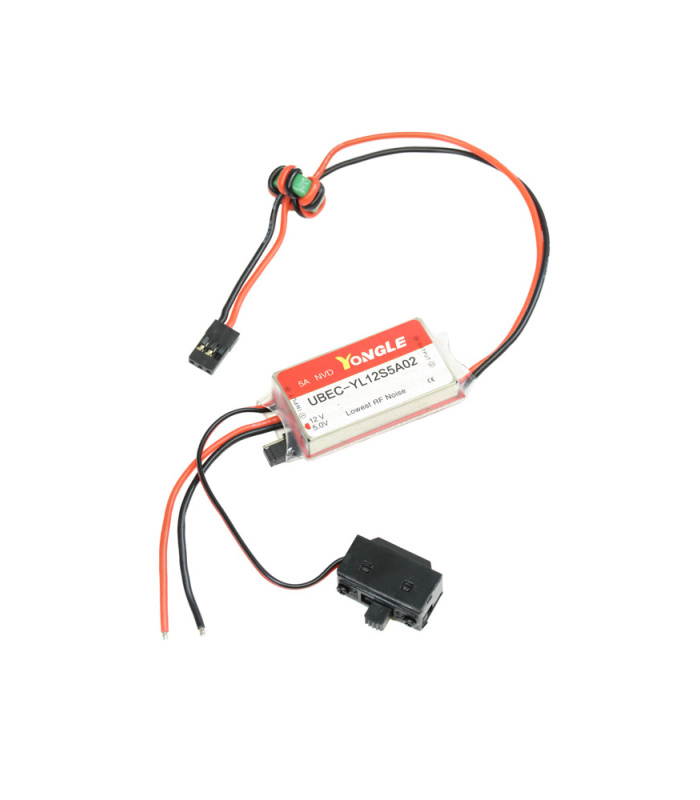5A 6-12S Input UBEC with 5V/12V Jumper Switchable Output - Image 2