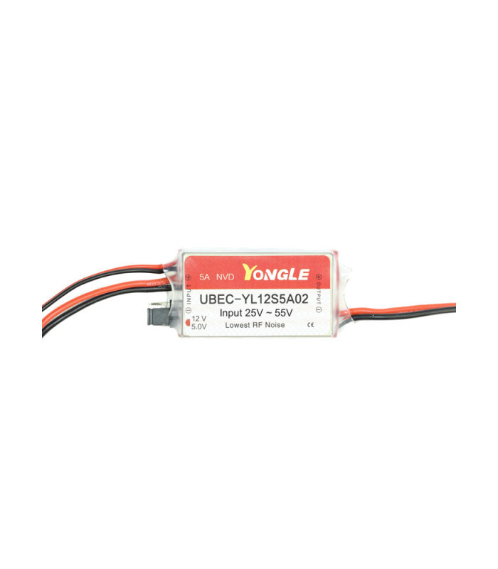 5A 6-12S Input UBEC with 5V/12V Jumper Switchable Output - Image 1