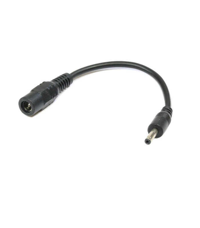 5.5mm Female to 3.5mm Male DC Barrel Plug Adapter Cable
