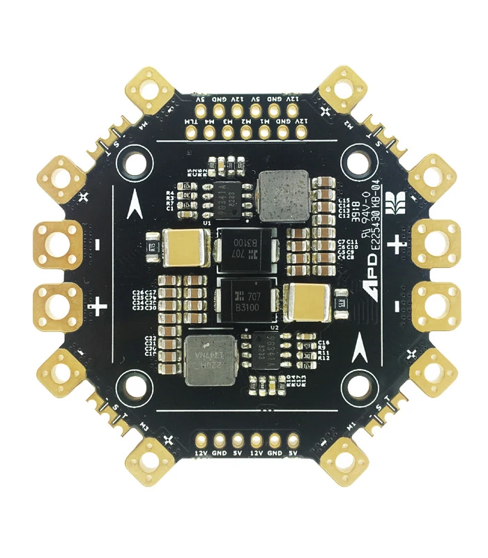 Advanced Power Drives PDB-500 X 12S 52V 500A for X Class Quadcopter