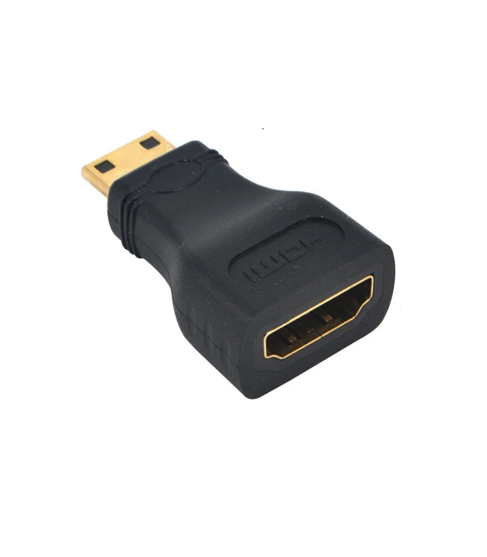 HDMI Female to Mini HDMI Male Short Adapter - Image 2