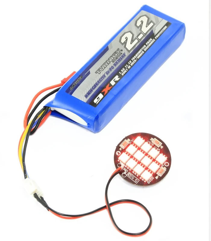 3s to 4s quadcopter LED Board
