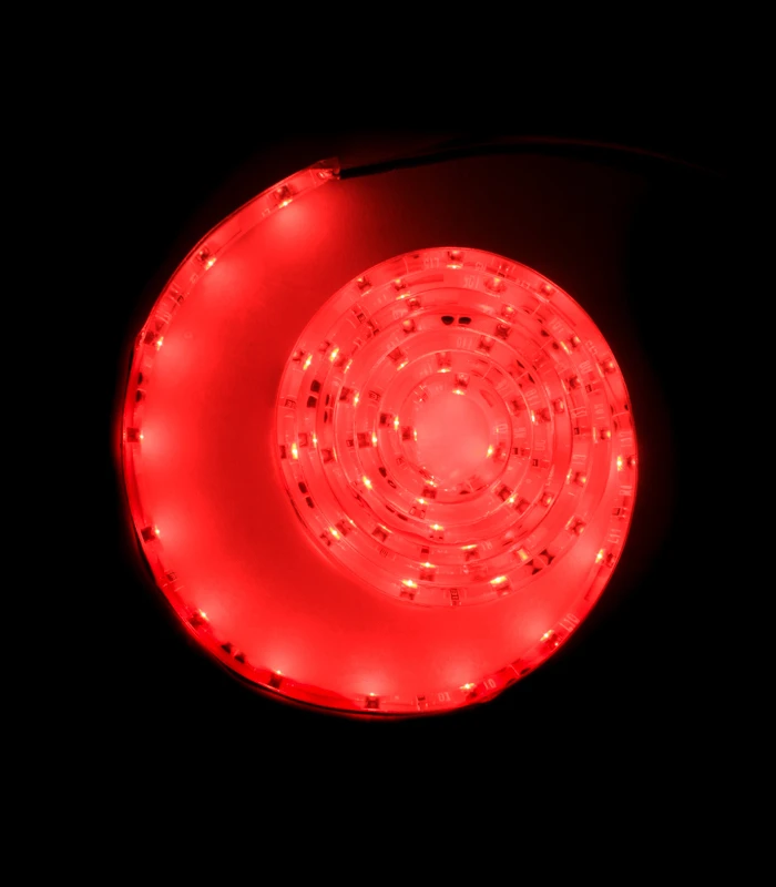 1 Metre High Density Flexible LED Light Strip with 3M Adhesive Backing - Red