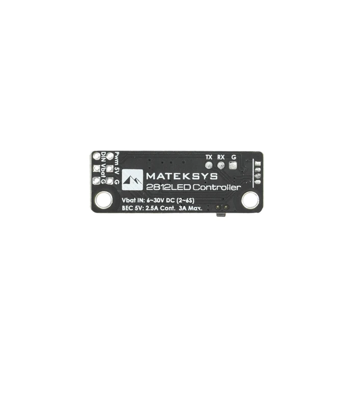 Matek 2812 LED Controller V2 for Racing Drones - 4 Channels 2-6S - Image 3