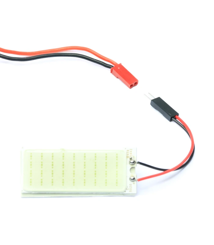 3S 12V Super Bright LED Racing Drone Tail Light 50mmx20mm - WHITE