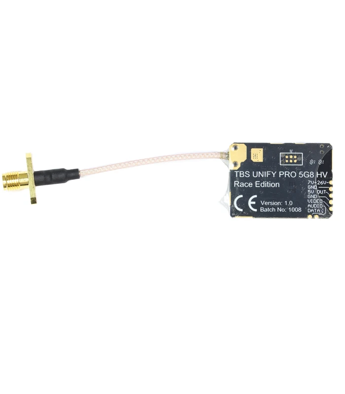 TBS Unify Pro 5G8 HV RACE SMA Video Transmitter 25-200mW