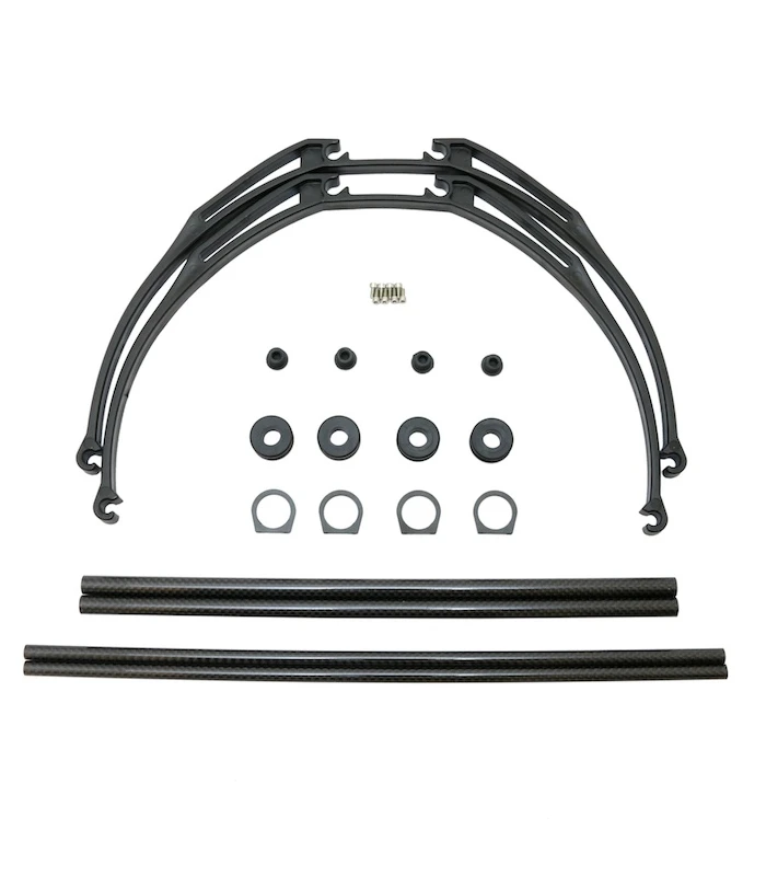 Universal Multirotor Crab Landing Gear Kit - Carbon Fibre - Image 2