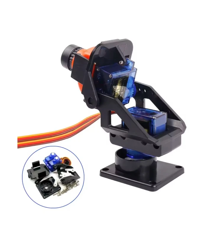2 Axis Pan & Tilt FPV Camera Mount with Servos Included - Image 7
