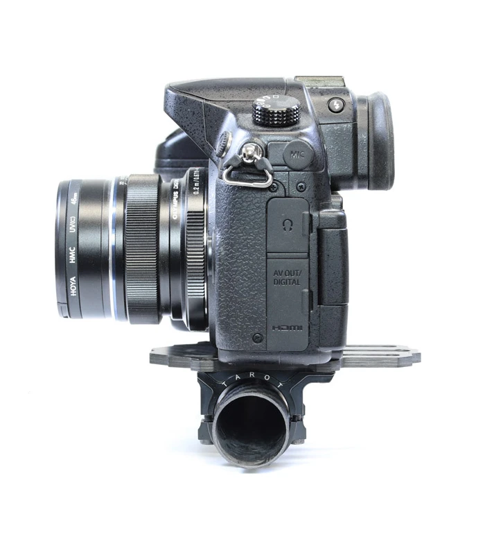 Tarot Carbon Fibre Camera Mount Plate with 25mm Tube Clamps - TL100A05