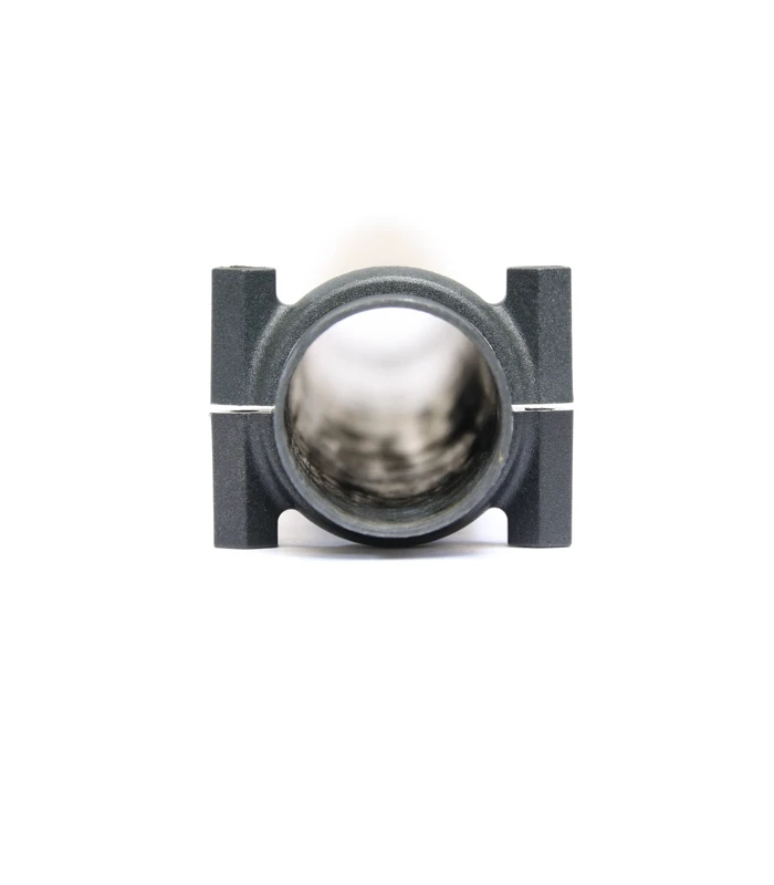 25mm Plastic Tube Clamp 2pcs - Black (TL100A01-01)