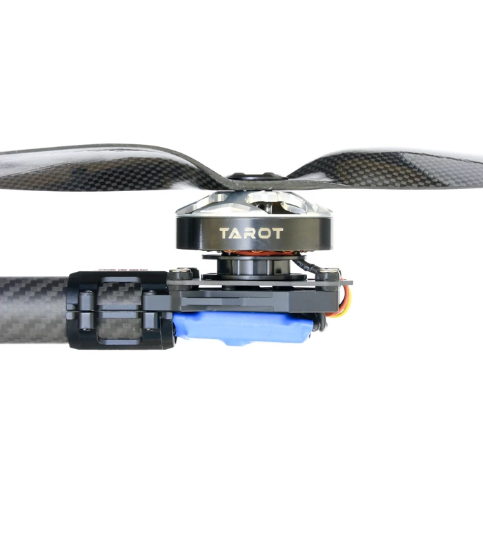 Tarot 25mm Anti-vibration Aluminium Motor Mount Black TL96029