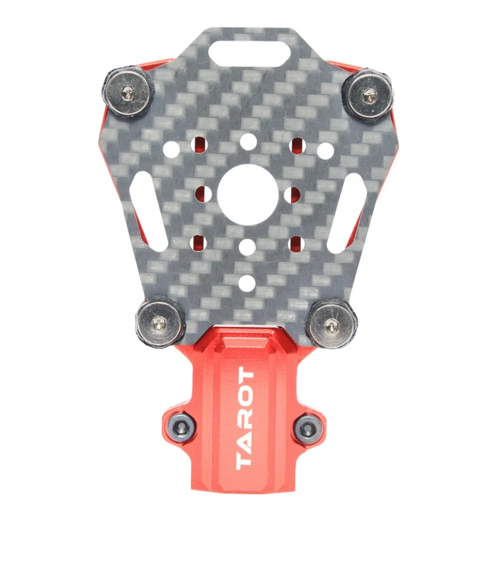 Tarot 16mm Anti-vibration Aluminium Motor Mount Red TL68B33