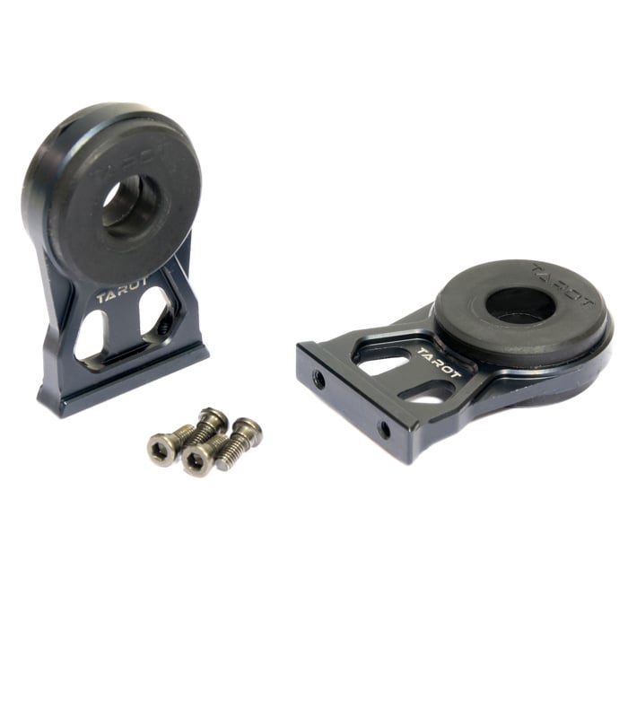 Tarot Shock Absorbing Tube Clamp 10-12mm - 2Pcs TL8X006