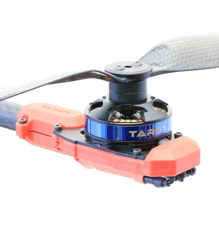 Tarot 16mm Motor Mount Red