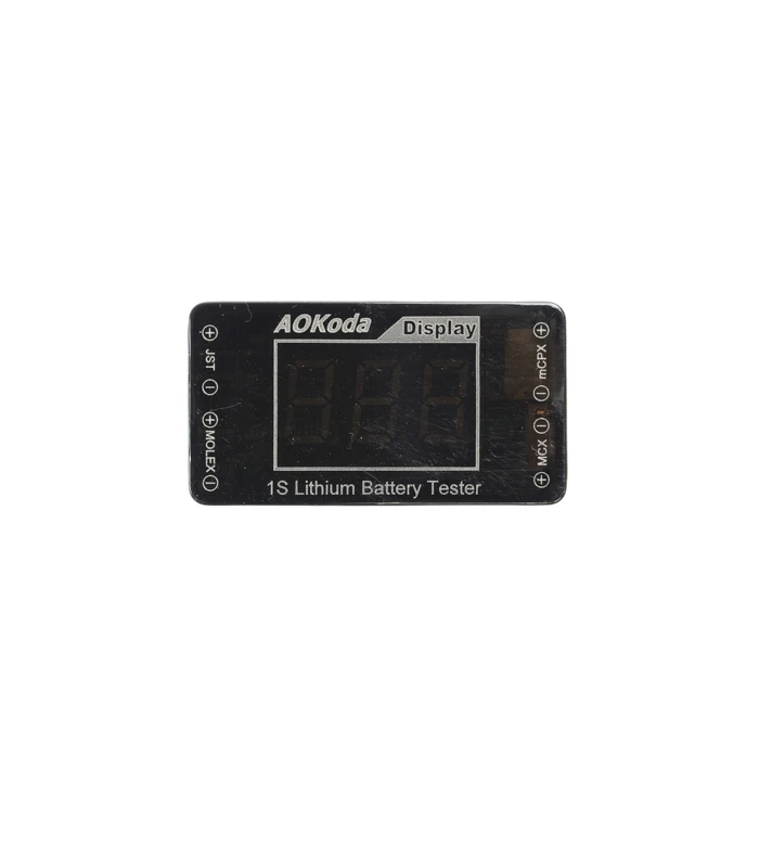 Aokoda 1S Battery Voltage Tester for LiPo & Li-Hv