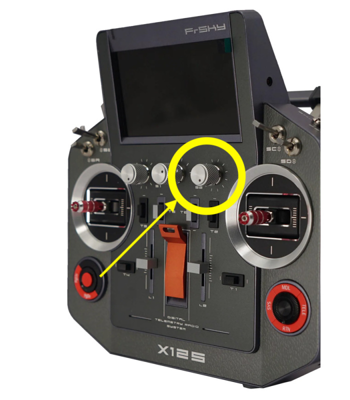 FrSky Taranis 6 Position Rotary Flight Mode Flap Switch for X9 / X12S - Image 4