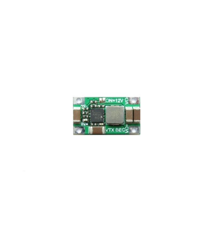 Mini 5V (3A) /12V (2A) Step Down Voltage Regulator - Input 2-6S - Image 3