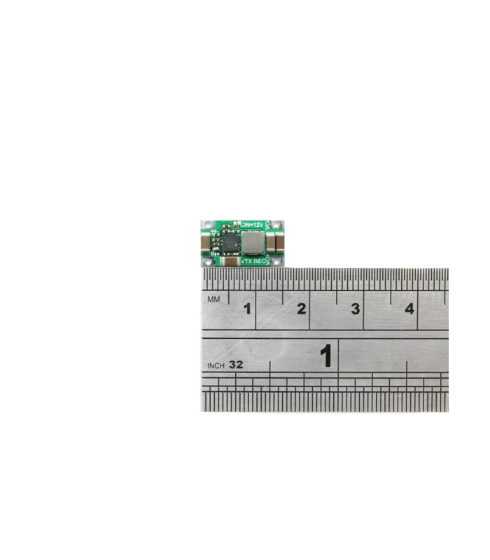 Mini 5V (3A) /12V (2A) Step Down Voltage Regulator - Input 2-6S - Image 4
