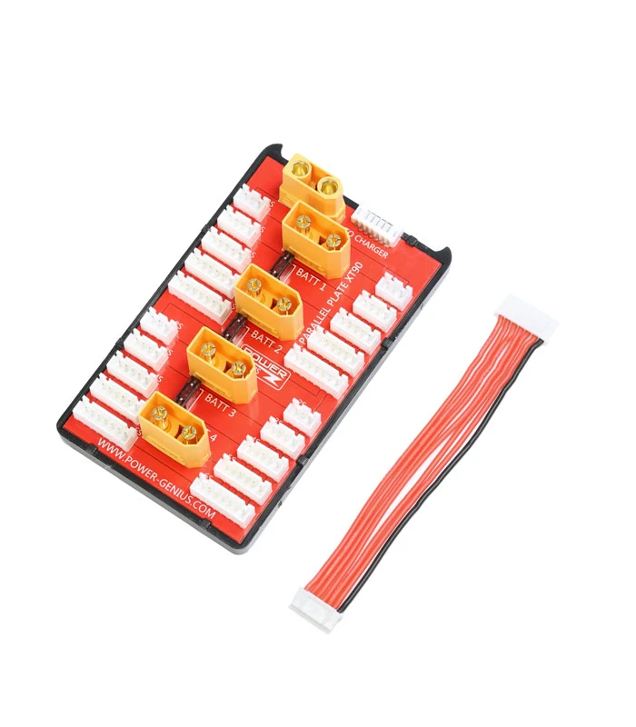 XT90 40A Fused Parallel Charging Board 2-6S LiPo