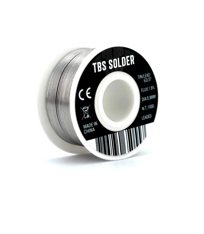 TBS Multicore 63/37 Rosin Core Solder Wire Real - 100gm