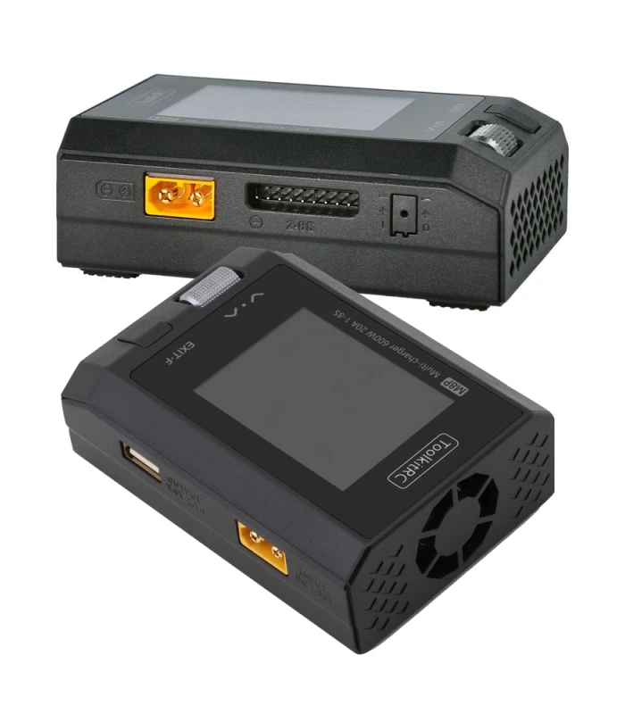 ToolkitRC M8P 600W 25A Charger, Cell Checker, Servo Tester, Signal Tester - Image 2
