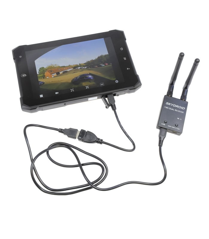 Android Tablet Dual Band FPV Receiver