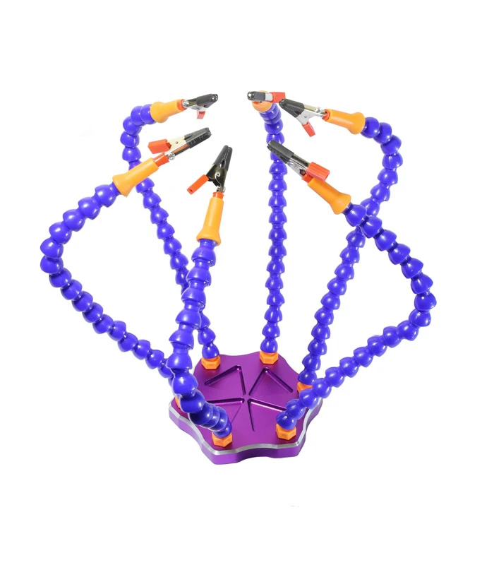 Soldering Station with Flexible Helping Hands & Accessories