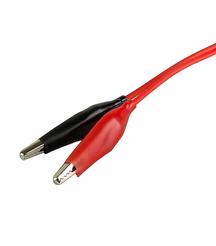 4mm Banana Plug to 35MM Crocodile Clips Test Cable - 1M - Image 2